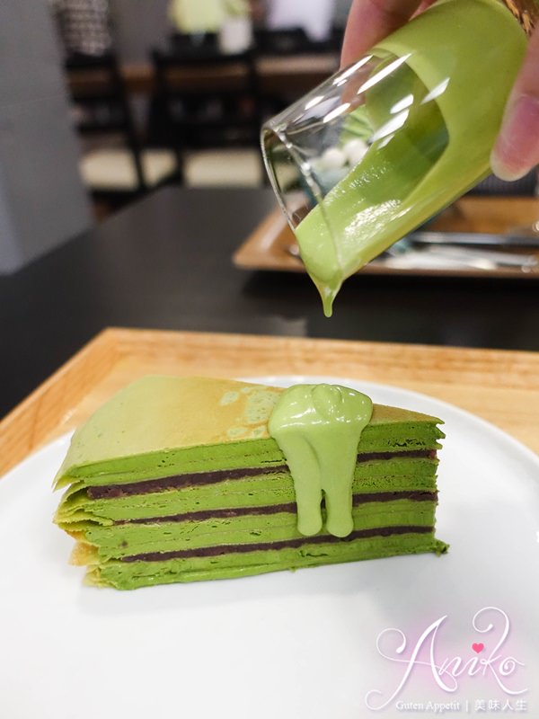 【台北美食】Matcha One。抹茶控的夢幻逸品！永康街人氣抹茶千層