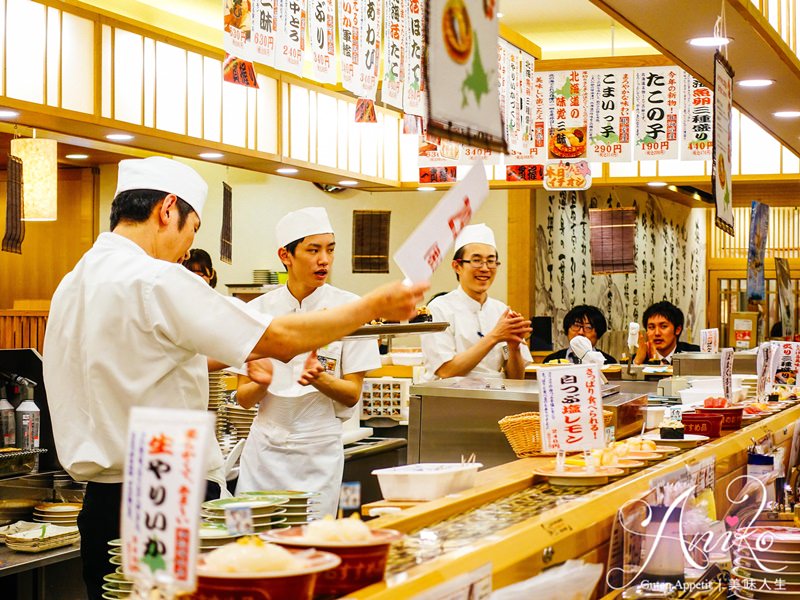 【東京美食】TORITON 迴轉壽司トリトン。東京晴空塔必吃！排隊一小時才吃到~CP值超高