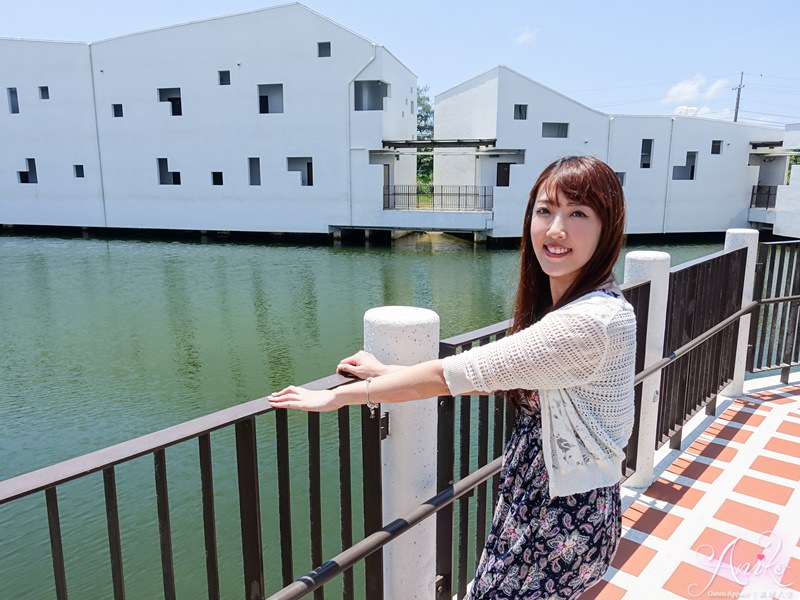 【台南景點】台江國家公園／台江學園。媲美國外Villa的純白夢幻水上高腳屋