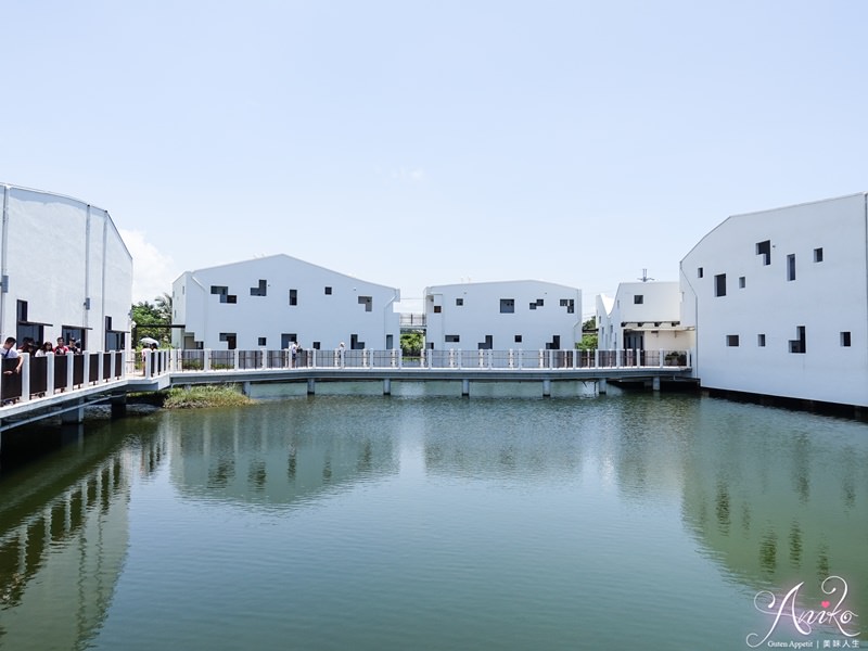 【台南景點】台江國家公園／台江學園。媲美國外Villa的純白夢幻水上高腳屋