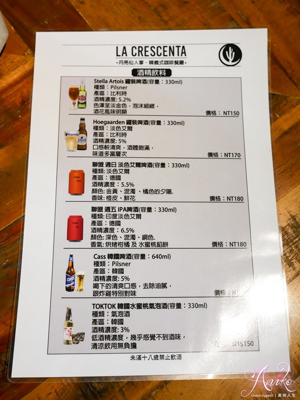 【台北美食】La Crescenta 月亮仙人掌．韓義式咖啡餐廳。網美新愛店！韓式義式碰撞出新奇美味餐點～不限時咖啡廳