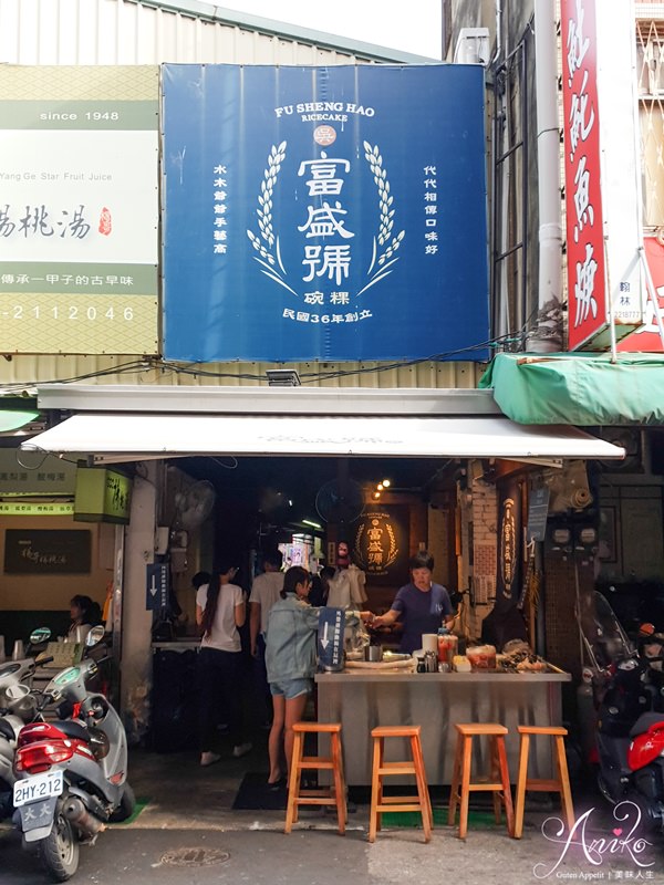 【台南美食】富盛號碗粿。只賣兩種東西～一賣就是70年！國華街必吃古早味