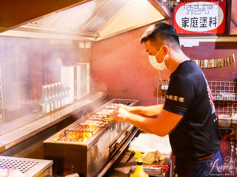 【台北美食】大村武串燒居酒屋-士林店。士林美食推薦！昭和風懷舊老屋～暗藏上百種串燒料理