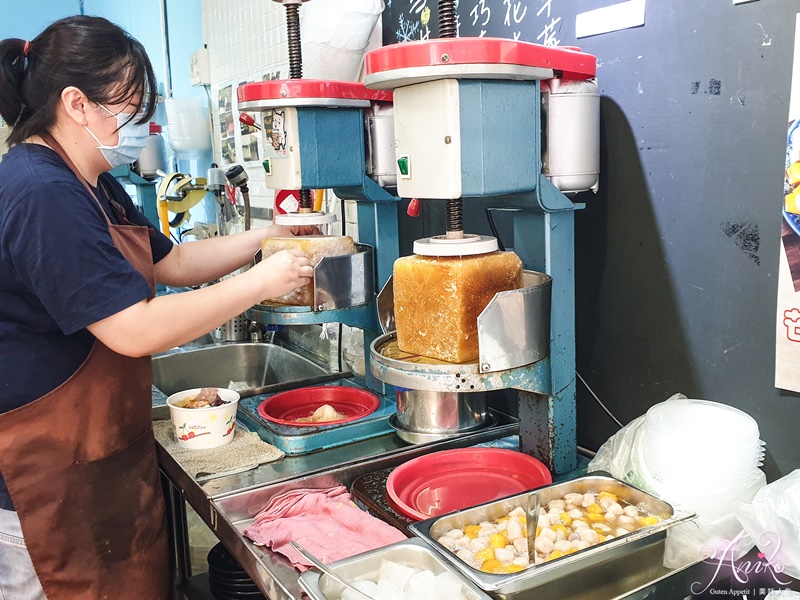 【台北美食】黑岩古早味黑砂糖刨冰。行天宮美食推薦！日本雜誌採訪報導～使用整塊沖繩黑糖冰磚