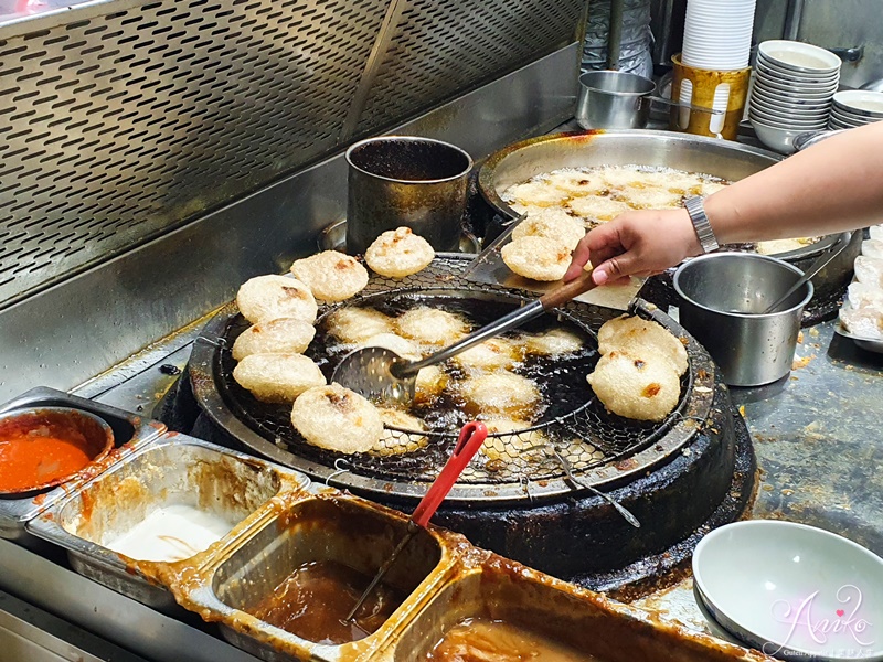 【彰化美食】阿三肉圓。超浮誇北海道干貝脆皮肉圓！在地人激推～Google評價5000多則好評超人氣