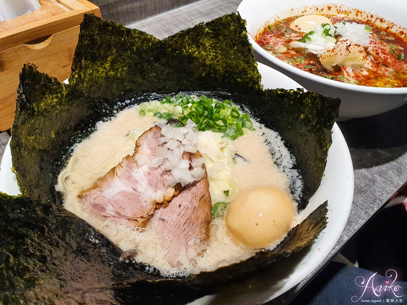 【台北美食】山嵐拉麵。公館巷弄美食～來自北海道札幌人氣豚骨拉麵~下雨排隊也要吃