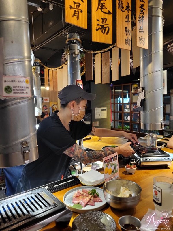 【台北美食】小滿苑燒肉。國父紀念館燒肉推薦！彷彿置身東京居酒屋～吃和牛高貴不貴的好去處