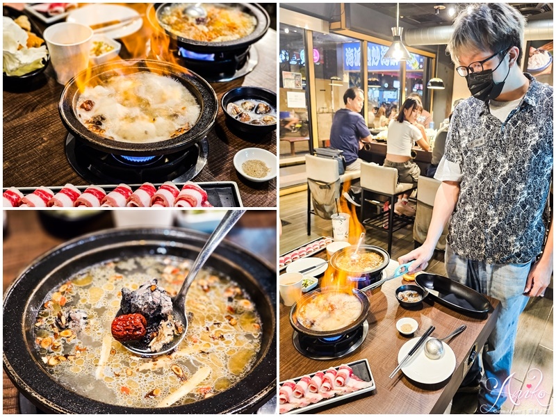 【台北美食】狂一鍋新店三民店。老饕推爆的台式火鍋！台味十足桌邊爆炒噴火秀～自助吧免費吃