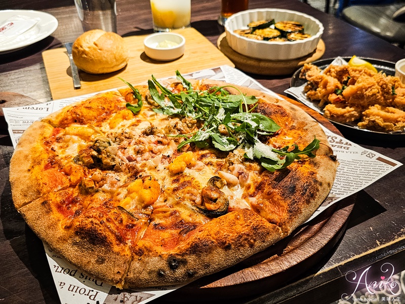 【台北美食】默爾 pasta pizza 台北誠品南西店。中山義式餐廳推薦！道地南義風味~平價好吃窯烤薄皮PIZZA