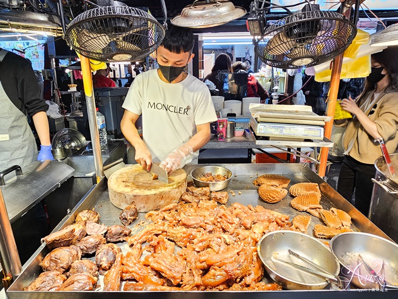 【台北美食】撒旦牛滷味。饒河街夜市必吃美食！獨門秘製東坡滷汁，超香迷人牛三寶~外國遊客慕名前來