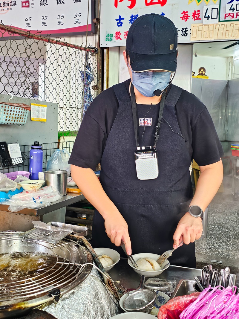 【鹿港美食】楊州肉圓芋丸。開業60年在地老字號肉圓！口感超脆Q想吃必排隊~晚來撲空會飲恨