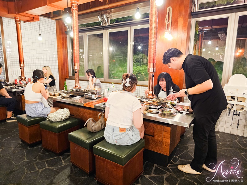 【台北美食】金豬食堂。連續七年米其林指南推薦！韓國燒肉神店來台進駐中山站