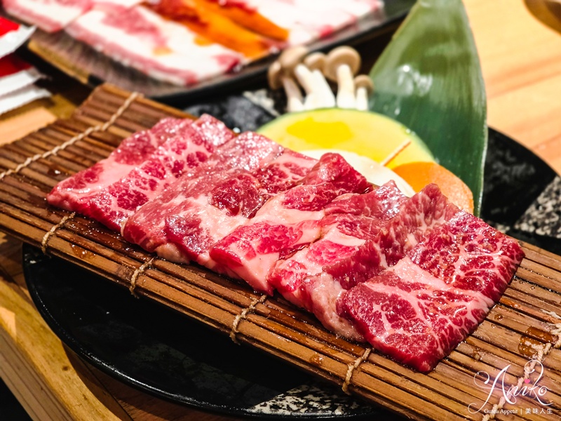 【台北美食】燒肉の名門 赤虎。信義安和美食！超值三人套餐3470元！牛五花、松阪豬、雞腿肉通通有