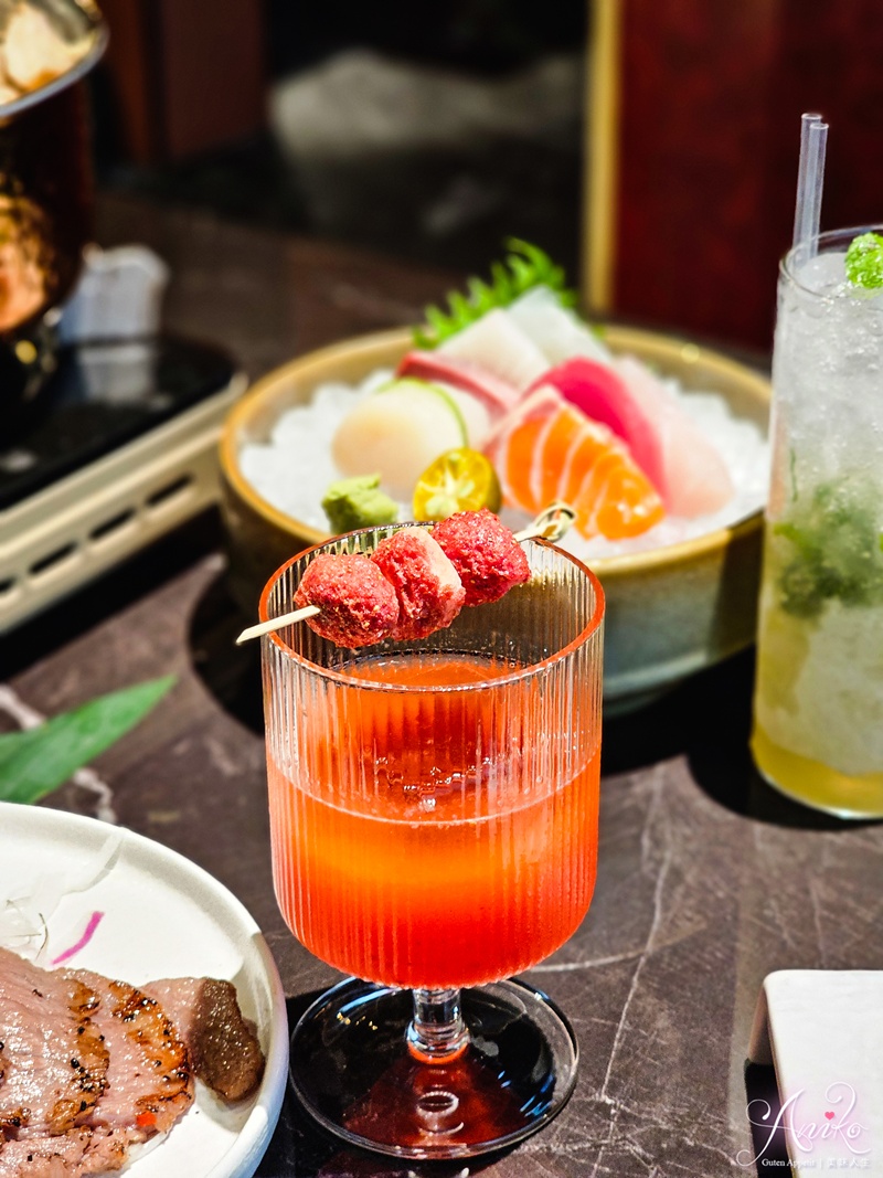 【桃園美食】麓島居酒聚場。桃園藝文特區全新居酒屋！中午營業快樂微醺~牛腸鍋、和牛、海鮮手卷一次到位