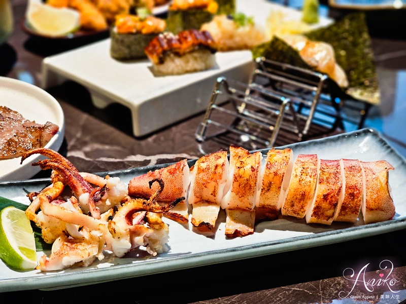 【桃園美食】麓島居酒聚場。桃園藝文特區全新居酒屋！中午營業快樂微醺~牛腸鍋、和牛、海鮮手卷一次到位