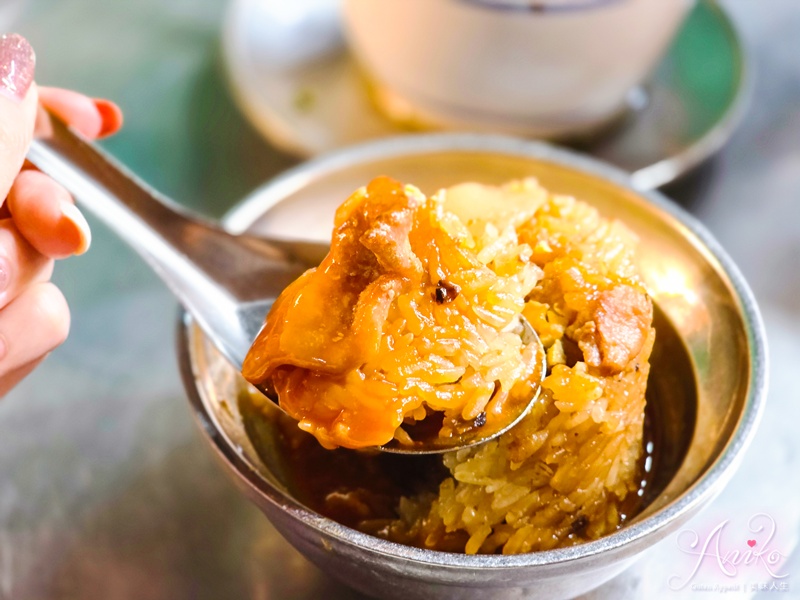 【台北美食】曉迪筒仔米糕。南機場夜市排隊米糕！20年老店~必點滷肉飯和排骨酥湯