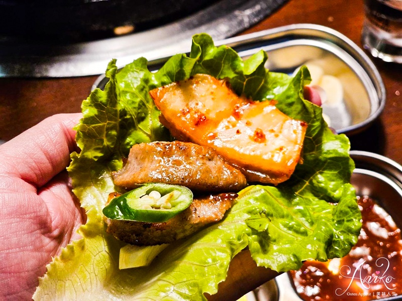 【台北美食】南大門韓國烤肉。台北韓式烤肉推薦！超好吃必點厚切五花肉～喝杯蜂巢瑪格利