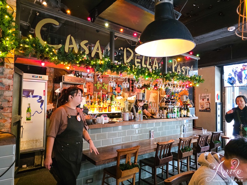 【台北美食】Casa Della Pasta 義麵坊。中山站義大利麵推薦！商業午餐270元附湯和飲品好超值