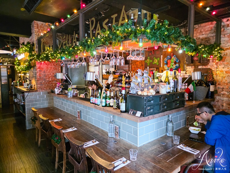 【台北美食】Casa Della Pasta 義麵坊。中山站義大利麵推薦！商業午餐270元附湯和飲品好超值
