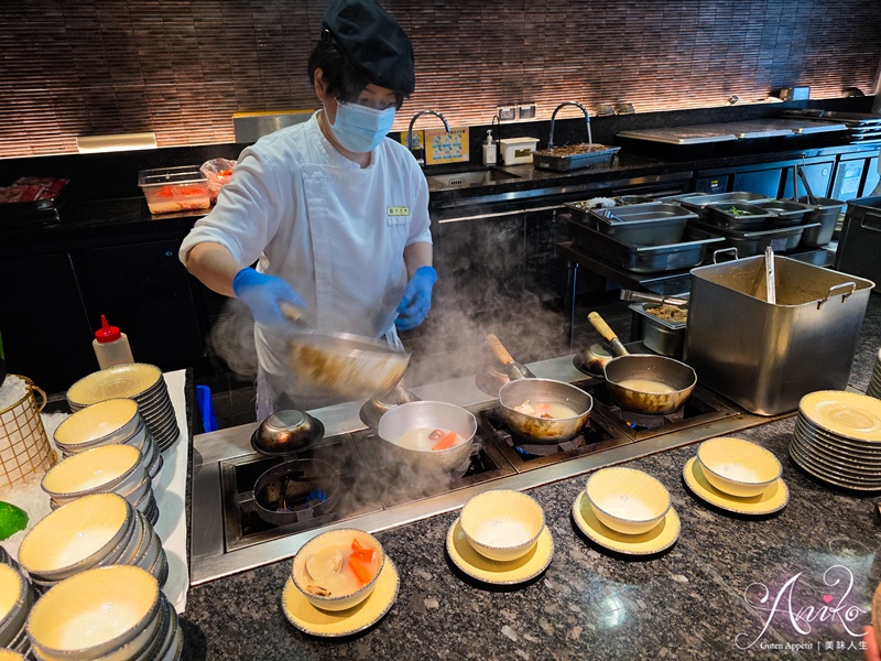 【台北美食】島語自助餐廳台北漢來店。台北最難訂位吃到飽！8大主題餐區200道料理搭配餐酒