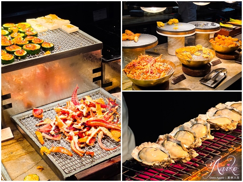 【台北美食】島語自助餐廳台北漢來店。台北最難訂位吃到飽！8大主題餐區200道料理搭配餐酒