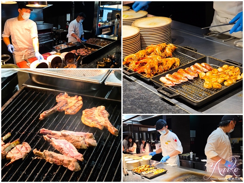 【台北美食】島語自助餐廳台北漢來店。台北最難訂位吃到飽！8大主題餐區200道料理搭配餐酒