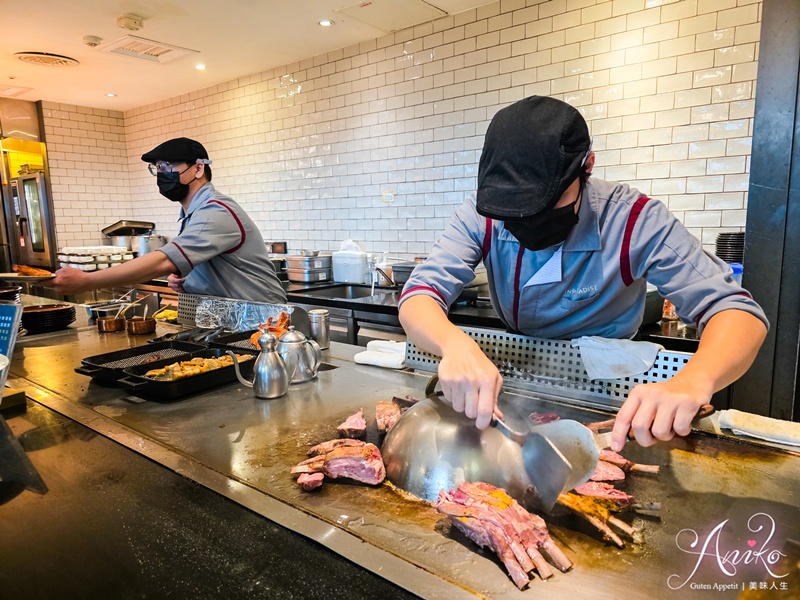 【台北美食】饗饗 INPARADISE 微風信義店。信義區高空Buffet！欣賞101享受八大餐區完整開箱