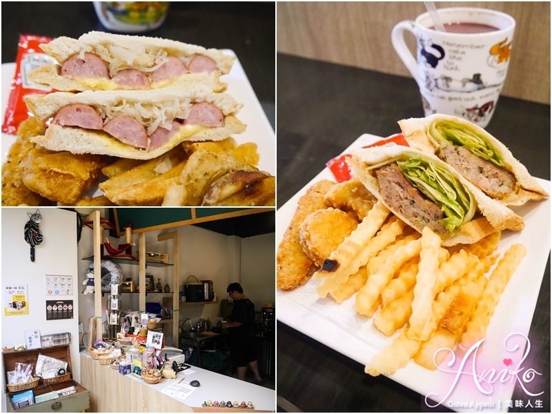 【台南美食】貓吐司堡專賣店。銅板價美味熱壓吐司！成大學生的早午餐好選擇