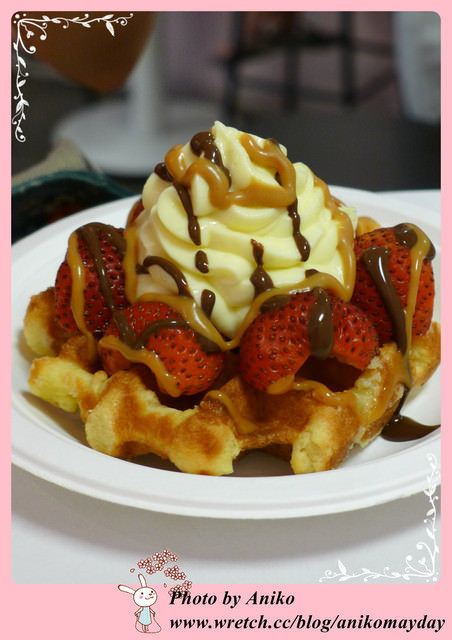 【永和美食】Chef's Waffle 瓦福比利時列日鬆餅專賣店。人氣滿分！還沒吃過就落伍了