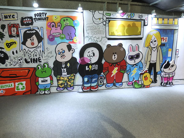 【Heidi專欄】Line ! 來 ! Line!!終於去看萌翻的Line 特展囉!!!