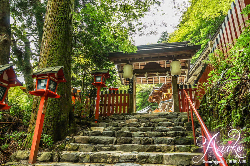 【2016❤京都】京都郊區的貴船神社+流水麵。路途遙遠但不來體驗絕對可惜的川床流水麵